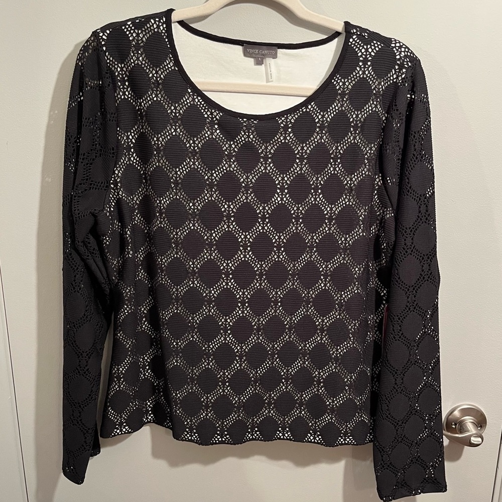 NEW Vince Camuto Patterned Top